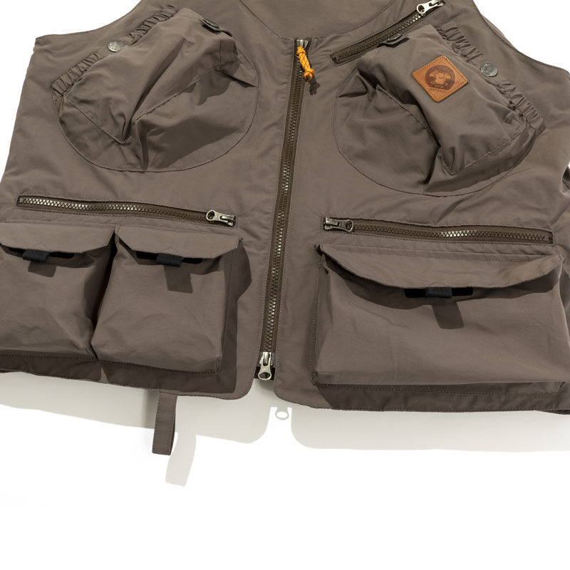 grn outdoor TEBURA VEST21 (GLAY)