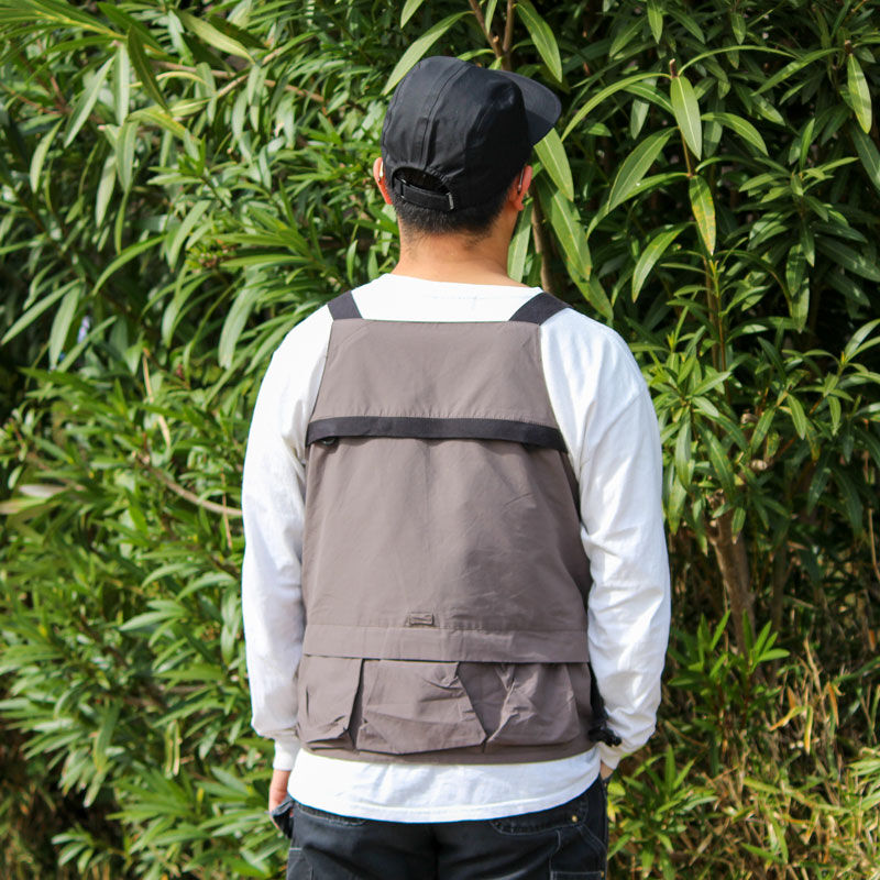 grn outdoor TEBURA VEST21 (GLAY)