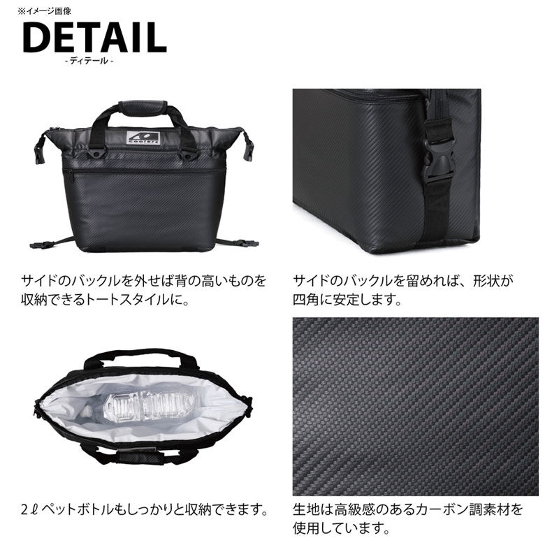 AOCoolers 12バックカーボンソフトクーラー