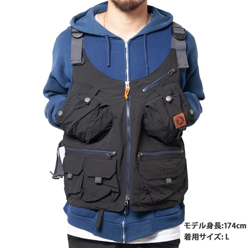grn outdoor TEBURA VEST21 (BLACK)