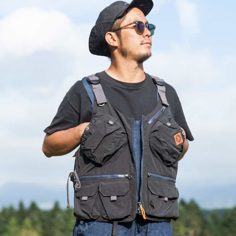 grn outdoor TEBURA VEST21 (BLACK)