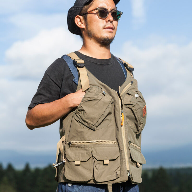 grn outdoor TEBURA VEST21 (OLIVE)