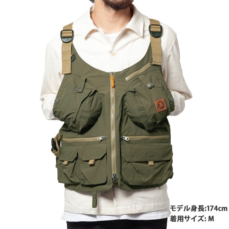 grn outdoor TEBURA VEST21 (OLIVE)