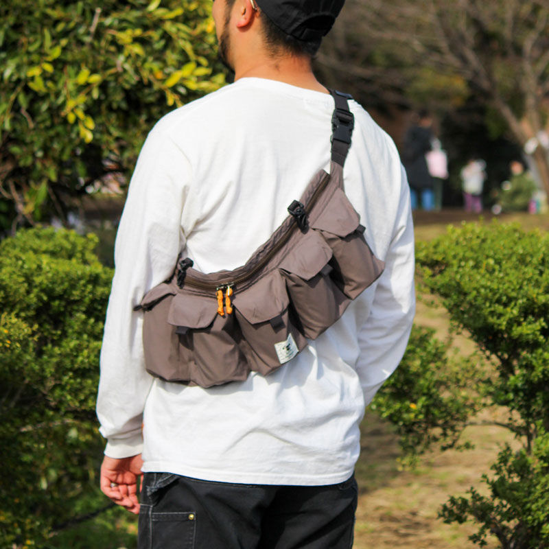 grn outdoor TEBURA BAG SHU-RAMBO(GRAY)