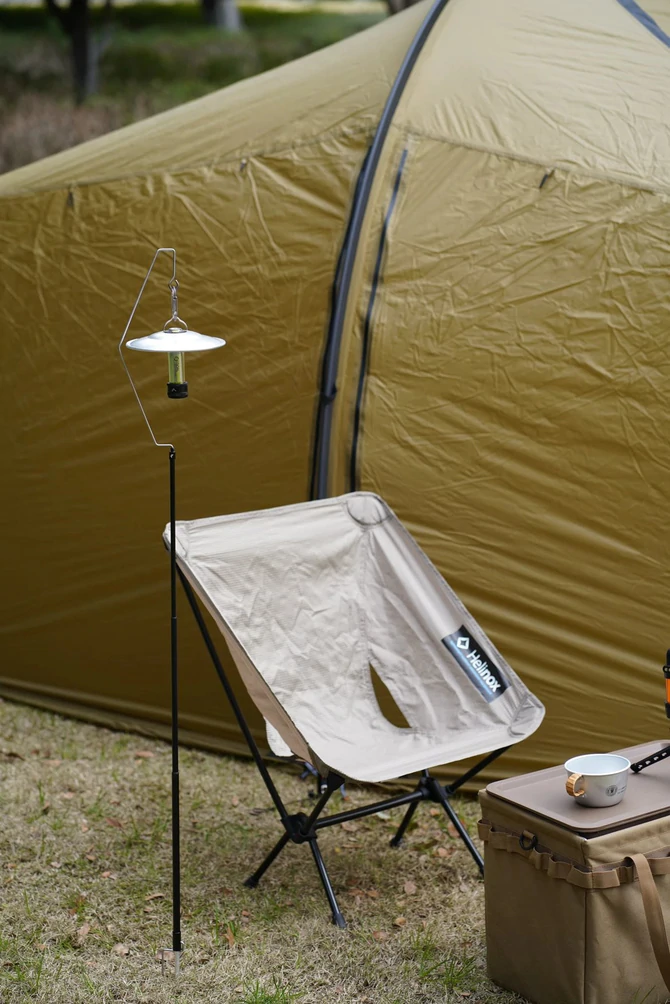 SHU WORKS ULTRA LIGHT PORTABLE CAMPING LIGHT STAND