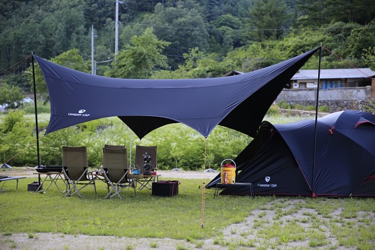 CAMPING CLUB HEXA2 BLACK&BLACK
