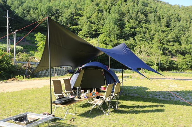 CAMPING CLUB HEXA2 BLACK&BLACK