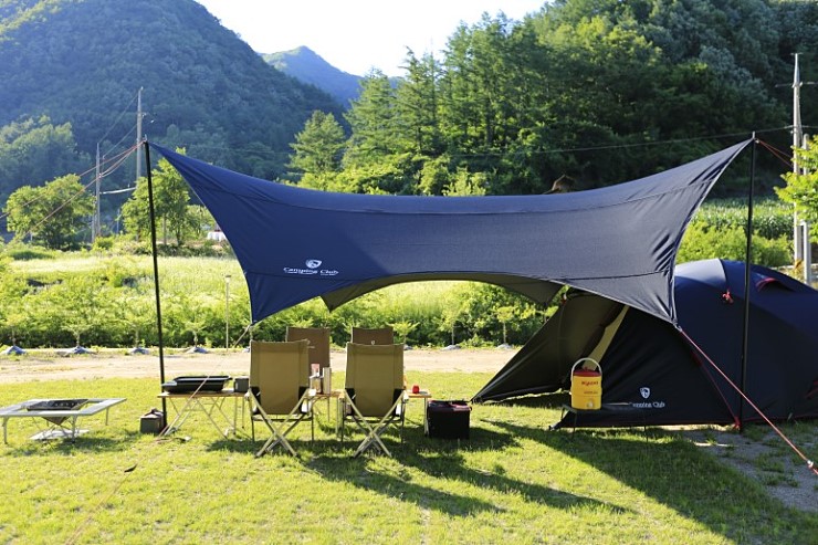 CAMPING CLUB HEXA2 BLACK&BLACK