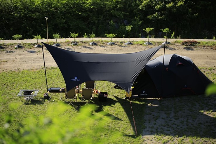 CAMPING CLUB HEXA2 BLACK&BLACK