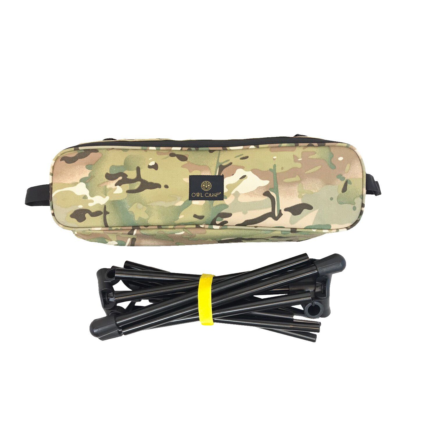 OWLCAMP Multi-terrain camouflage high back chair