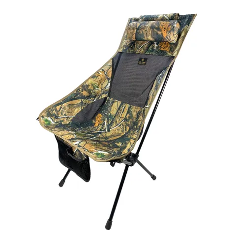 OWLCAMP forest camouflage high backed chair