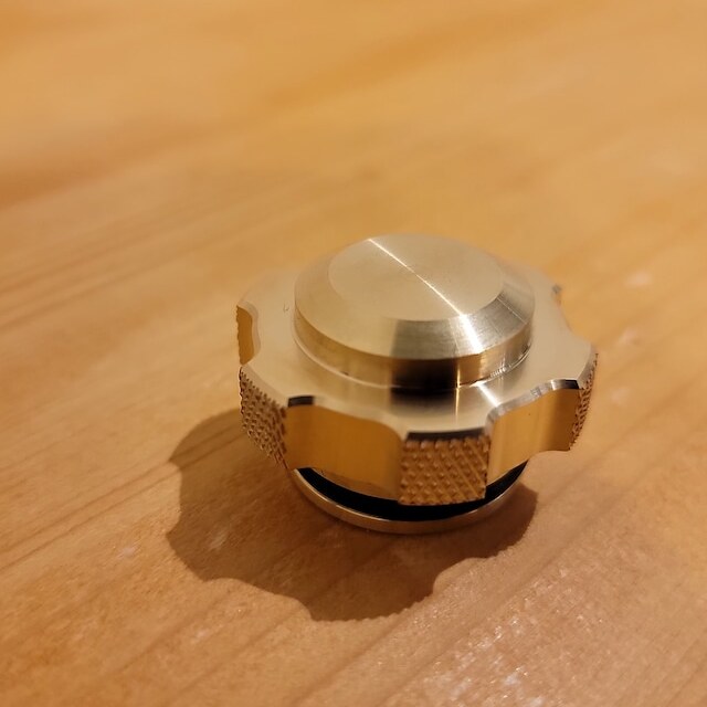 MOAI OD缶専用 真鍮製「MORE E CAP」 Ver.2
