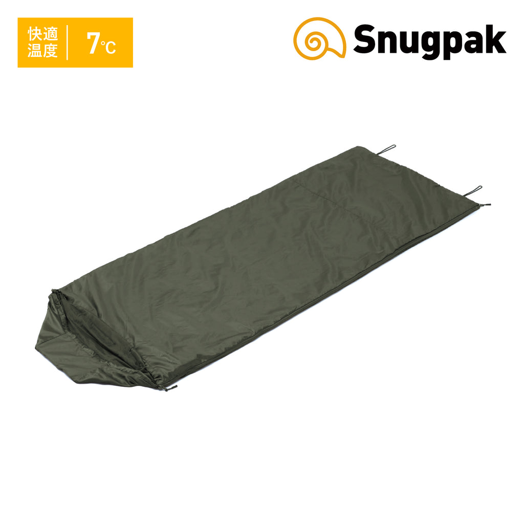 Snugpak ジャングルバッグ スクエア ライトジップ オリーブ