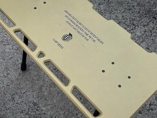 CAMP GEEKS SBS-top スケートボードスツール用天板 サンドベージュ