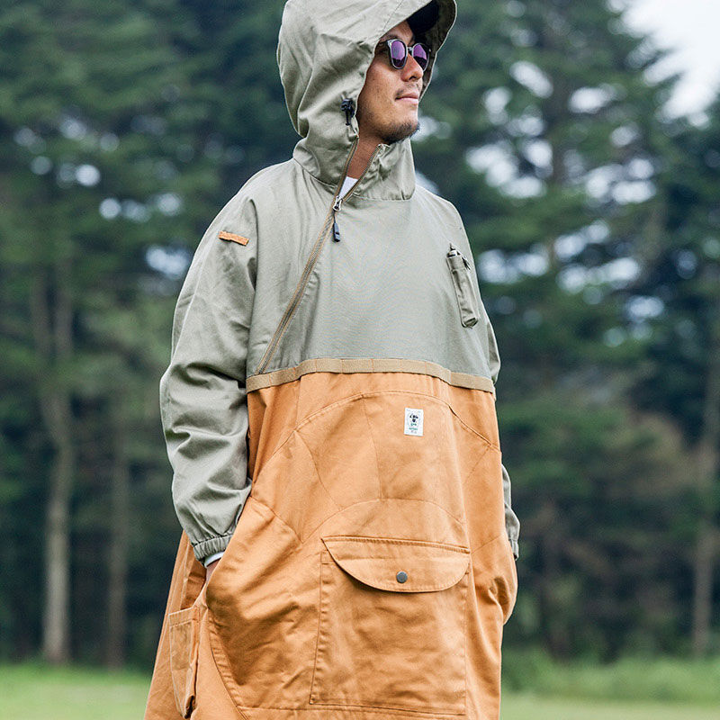 全品5%還元grn outdoor HIASOBI CAMPER PONCHO 4colors | キャンプ用品 