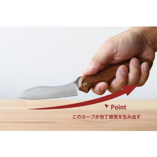 FEDECA 折畳式料理ナイフ ブラック (ステンレス鋼/銀紙三号)