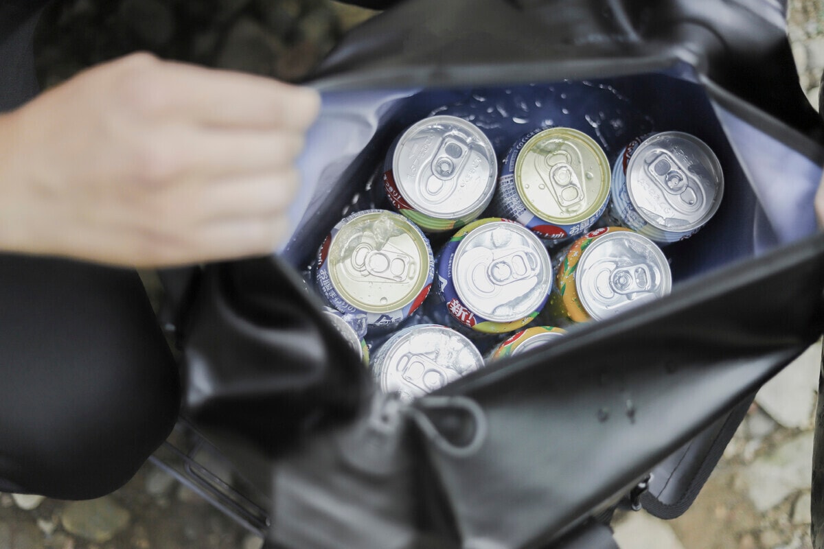 ANOBA Blizzard Soft Cooler 25L アイスグレー
