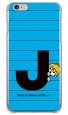 letter＆boy ブルー J design by PansonWorks（クリア） / SECOND SKIN|平面プリント/ハード|PansonWorks