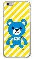 captain bear イエロー design by PansonWorks（クリア） / SECOND SKIN|平面プリント/ハード|PansonWorks