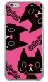 CattyCat ピンク design by PansonWorks（クリア） / SECOND SKIN|平面プリント/ハード|PansonWorks