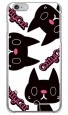 CattyCat ホワイト design by PansonWorks（クリア） / SECOND SKIN|平面プリント/ハード|PansonWorks