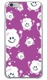 bubbles パープル design by PansonWorks（クリア） / SECOND SKIN|平面プリント/ハード|PansonWorks