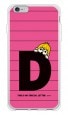 letter＆boy ピンク D design by PansonWorks（ソフトTPU半透明） / SECOND SKIN|平面プリント/ソフトTPU|PansonWorks