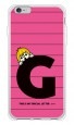 letter＆boy ピンク G design by PansonWorks（ソフトTPU半透明） / SECOND SKIN|平面プリント/ソフトTPU|PansonWorks
