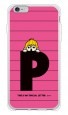 letter＆boy ピンク P design by PansonWorks（ソフトTPU半透明） / SECOND SKIN|平面プリント/ソフトTPU|PansonWorks