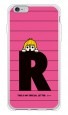 letter＆boy ピンク R design by PansonWorks（ソフトTPU半透明） / SECOND SKIN|平面プリント/ソフトTPU|PansonWorks