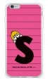 letter＆boy ピンク S design by PansonWorks（ソフトTPU半透明） / SECOND SKIN|平面プリント/ソフトTPU|PansonWorks