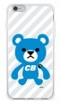 captain bear グレー design by PansonWorks（ソフトTPU半透明） / SECOND SKIN|平面プリント/ソフトTPU|PansonWorks