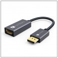 iVANKY VBJ21 20cm Grey & Black DisplayPort Male to HDMI Female Adapter ǥץ쥤ݡ  to HDMI ᥹ ץ 4K@60Hz Ѵ ץ     ž åץȥå ѥ  ˥