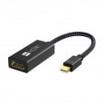 iVANKY VBL08 20cm Black Mini DisplayPort to HDMI Adapter ߥ ǥץ쥤ݡ to HDMI ץ 4K@60Hz Ѵץ ˥ ץ Apple Mac, MacBook Air/Pro, iMac, Surface Pro/Dockб Minidisplay