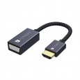 iVANKY VBH11 20cm Gray & Black HDMI to VGA Adapter HDMI to VGA ץ 1080p@60Hz եHD ӥǥ ݡ С VGAץ ԥ塼 ǥȥå Ρȥѥ PC ˥ ץ HDTV