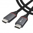 iVANKY VBE61 2m Grey & Black 8K HDMI Cable 48Gbps 8K@60Hz 4K@120Hz eARC HDR HDCP2.2 Fire TV Roku TV Apple TV Switch PS5 PS4 Xbox Series X  ƥ ͵ å