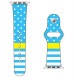 åץ륦åХ 42/44mm ɥå/ܡ å֥롼SECOND SKIN