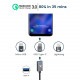 RAMPOW RAF01 50cm Gray & Black USB A/M to USB A/F cable USB Aʥ to USB Aʥ᥹ ֥ USBĹ֥ USB3.1 Gen USB3.0 5Gbps ®ǡž USB Ĺ  ͵ å 