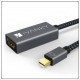 iVanky VBL01 VBL03 0.2m Grey & Black Silver Mini DisplayPort to HDMI Ѵץ Thunderbolt 2 to HDMI ߥ˥ǥץ쥤ݡ ܥ Apple Mac Macbook Air Pro iMac Microsoft Surface Pro Dock,TV