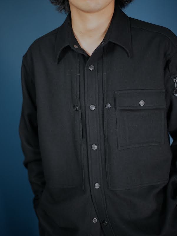 MOUT COMBAT WOOL FIELD JACKET