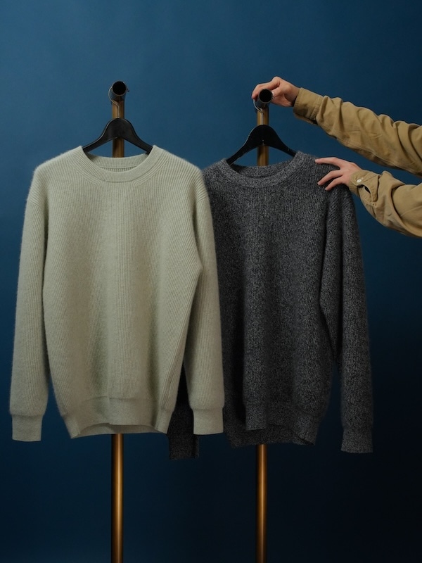 CASHMERE FOX CREW NECK