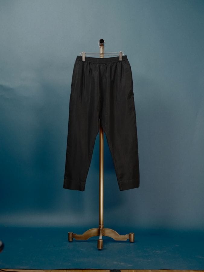 Relax pants(Silk twill)