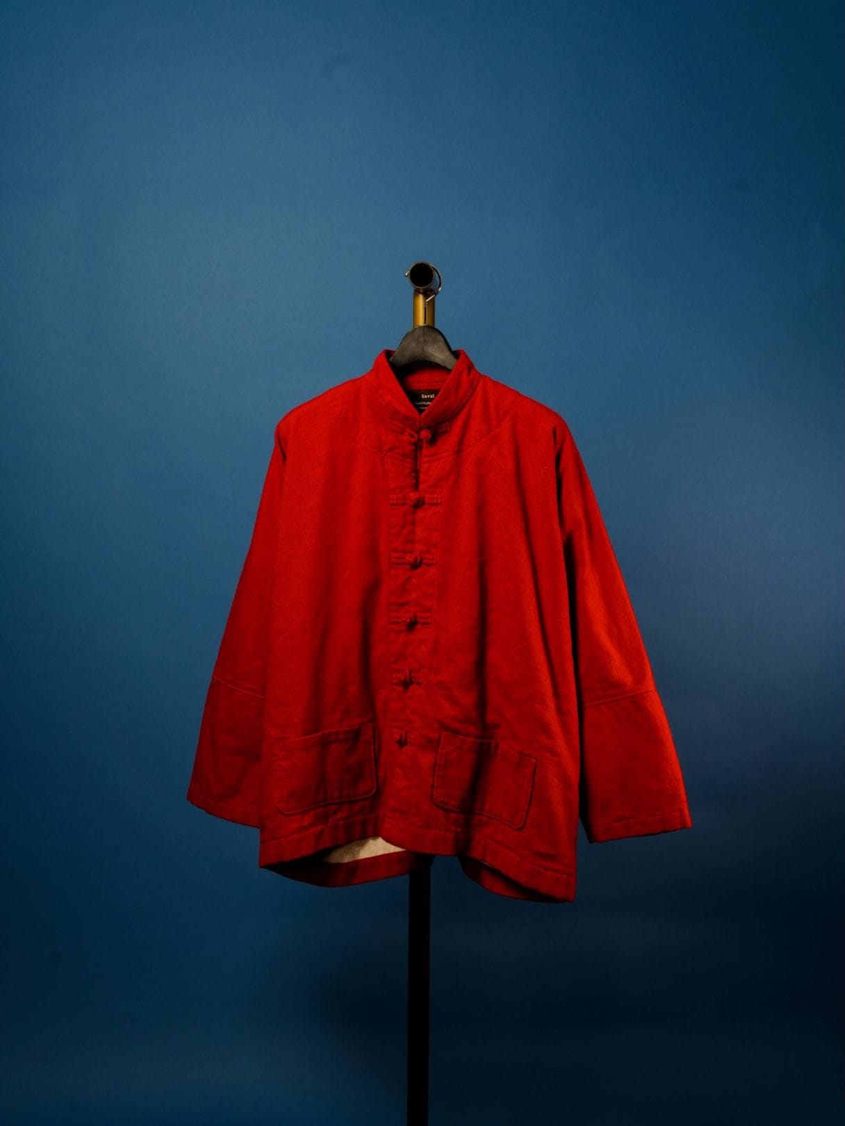 China Blouson for CATHEDRAL(Wool Linen)