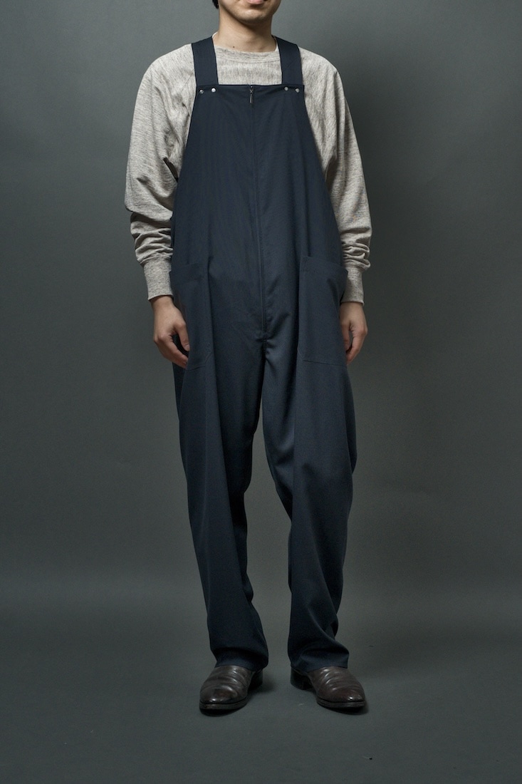 SOLID WOOL OVERALL