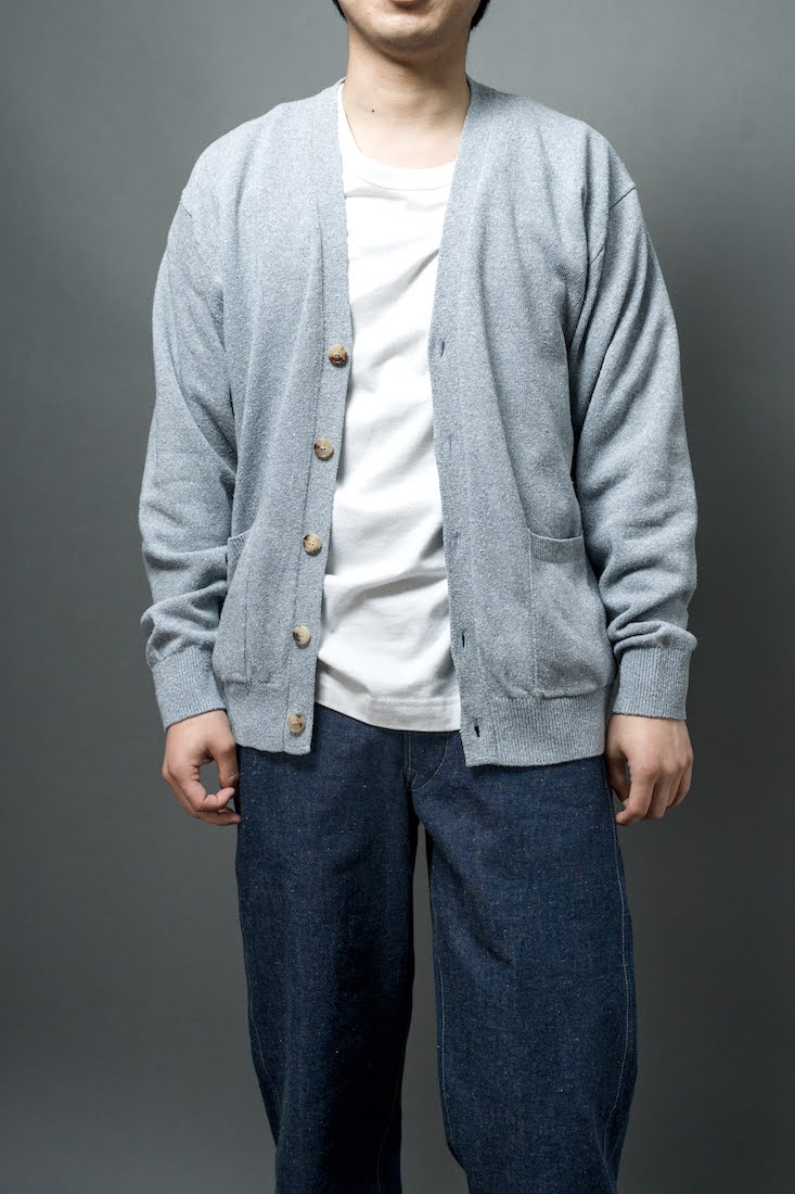 REVIVAL SILK V NECK CARDIGAN