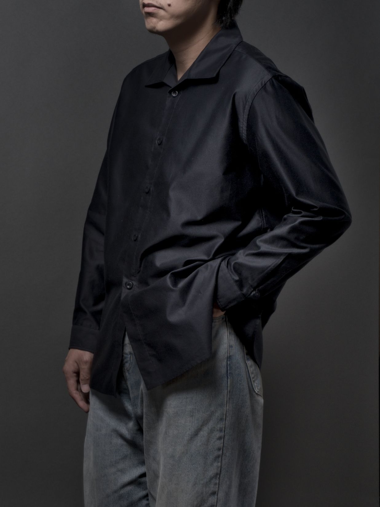 Classic Open Over Shirt / Dressed Moleskin