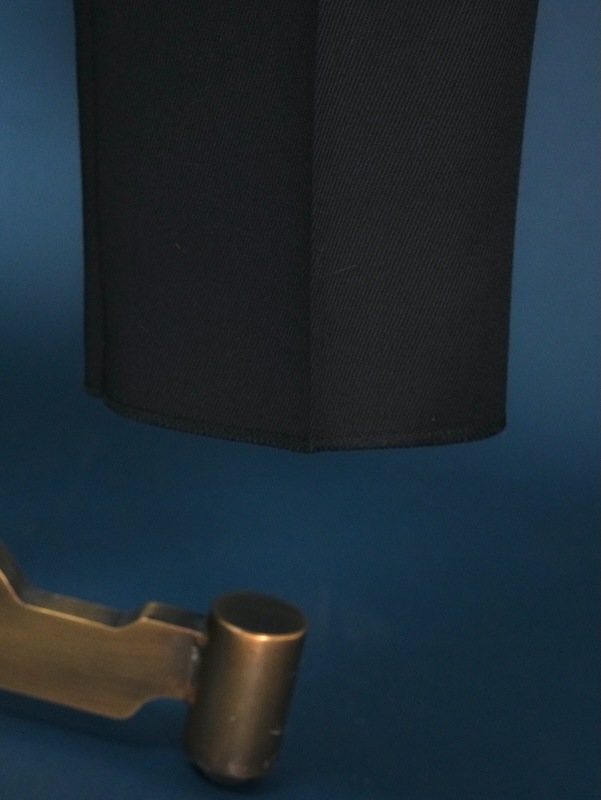 【Single-pleated】One-pleat wool trousers