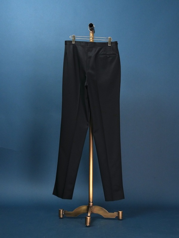 【Single-pleated】One-pleat wool trousers