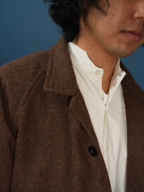 Railman Jacket(Alpaca melton) | BRAND,Aquellos Ojos Verdes | CATHEDRAL