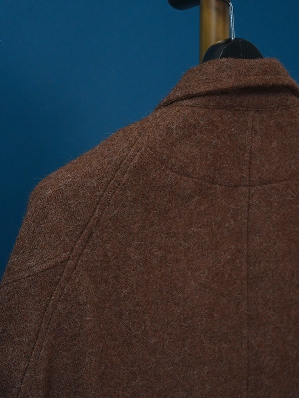 Railman Jacket(Alpaca melton) | BRAND,Aquellos Ojos Verdes | CATHEDRAL